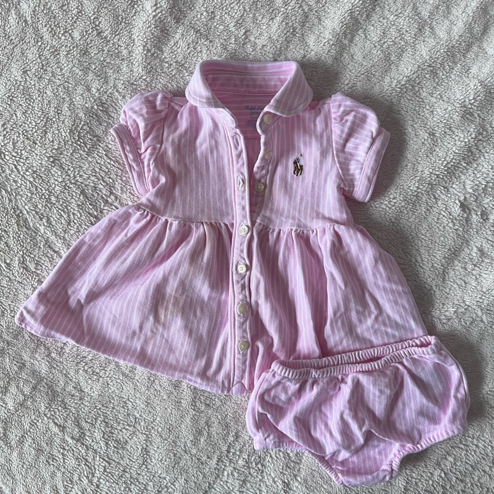 Ralph Lauren 3 month pink dress